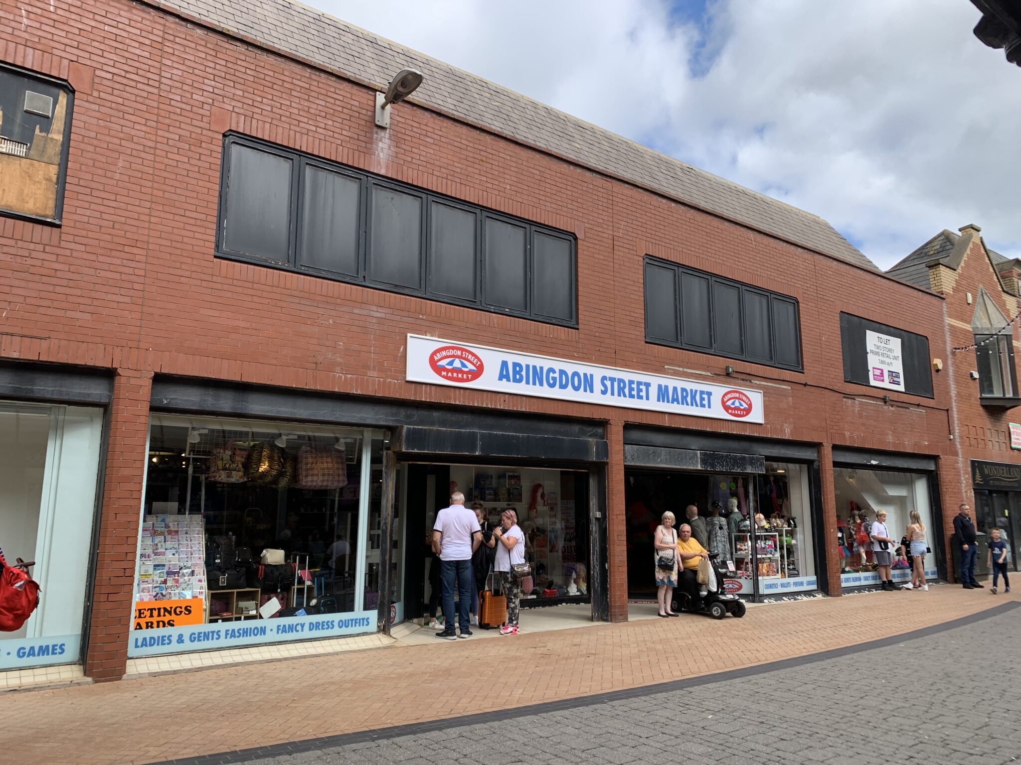 Victoria Street In Blackpool Town Centre Live Blackpool