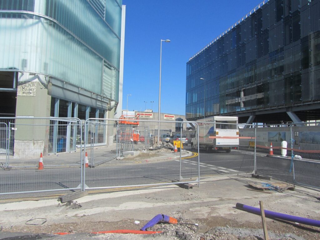 26.7.13 - Construction at Talbot Gateway Blackpool.