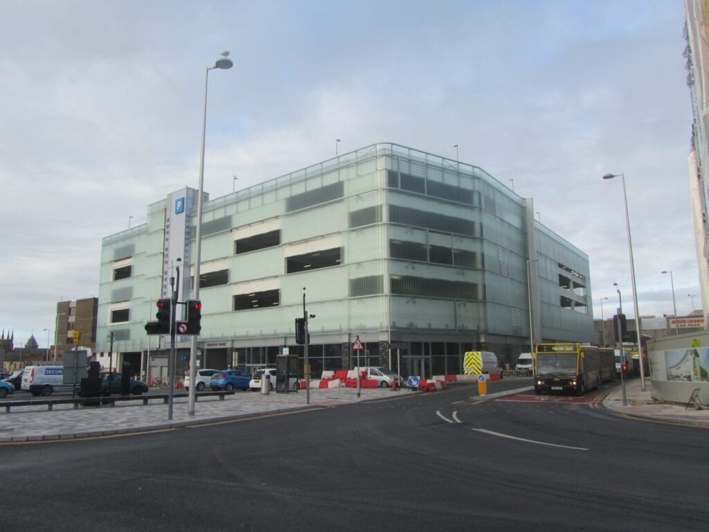 24.10.13 - Construction at Talbot Gateway Blackpool.