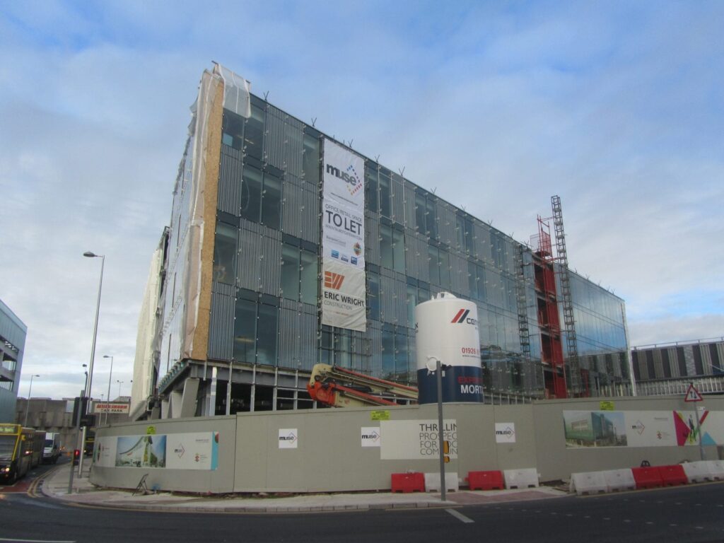 24.10.13 - Construction at Talbot Gateway Blackpool.