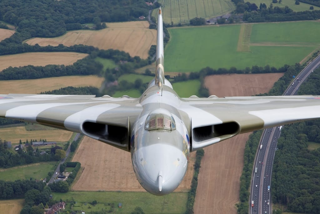 Vulcan, Image copyright of Eric Coeckelberghs and courtesy of Vulcan to the Sky Trust www.vulcantothesky.org