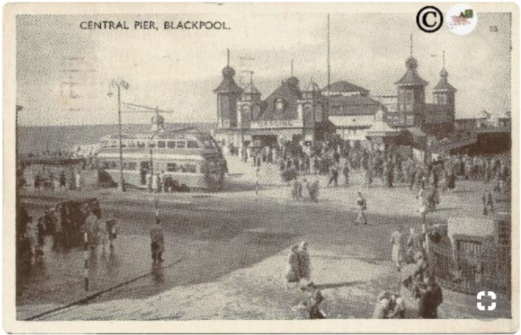 History of Blackpool Central Pier, approx 1951