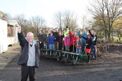 Volunteers at Kingscote Park