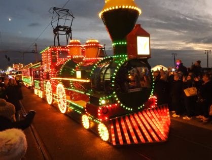 Illuminated Tram Parade