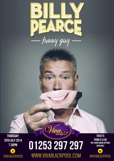 Billy Pearce at VIVA Blackpool