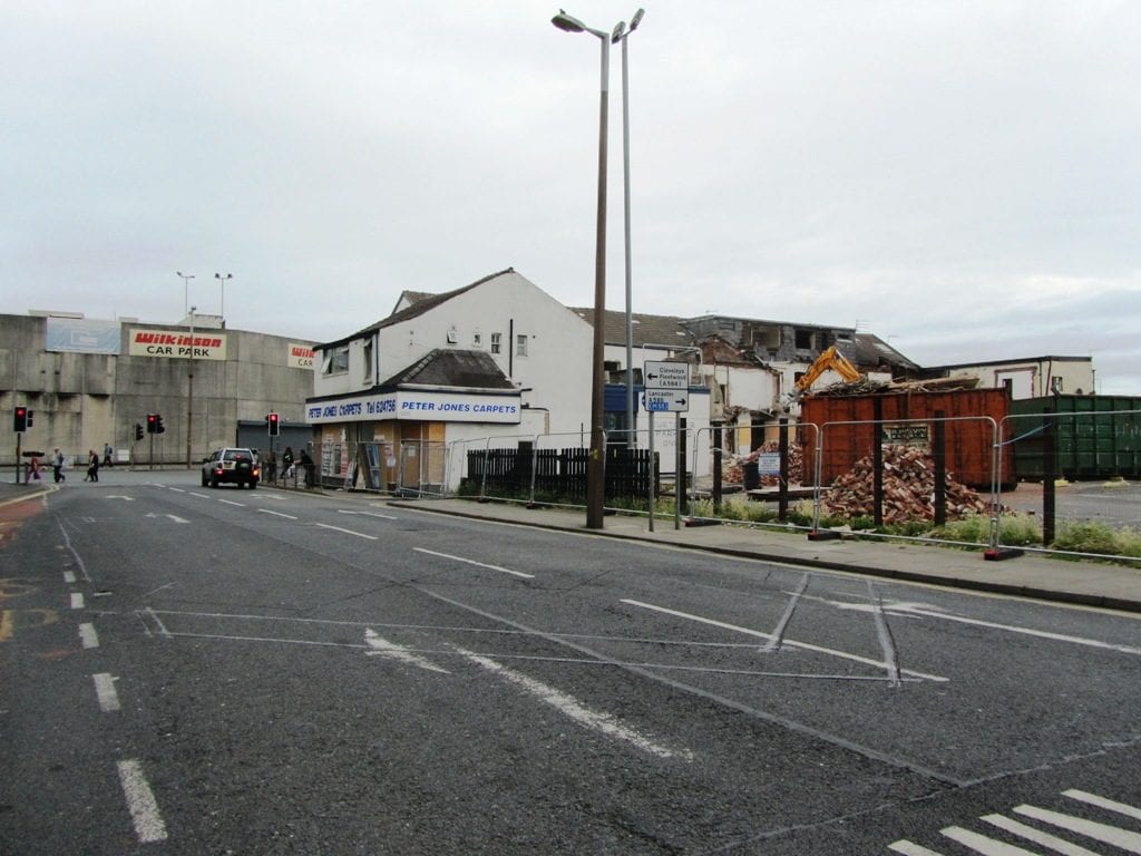 Before work started at Talbot Gateway Blackpool. Photo taken on 23.7.12, Visit Fylde Coast