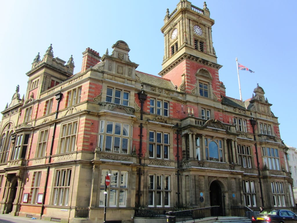 Blackpool Town Hall, where Blackpool Civic Trust monthly meetings are held