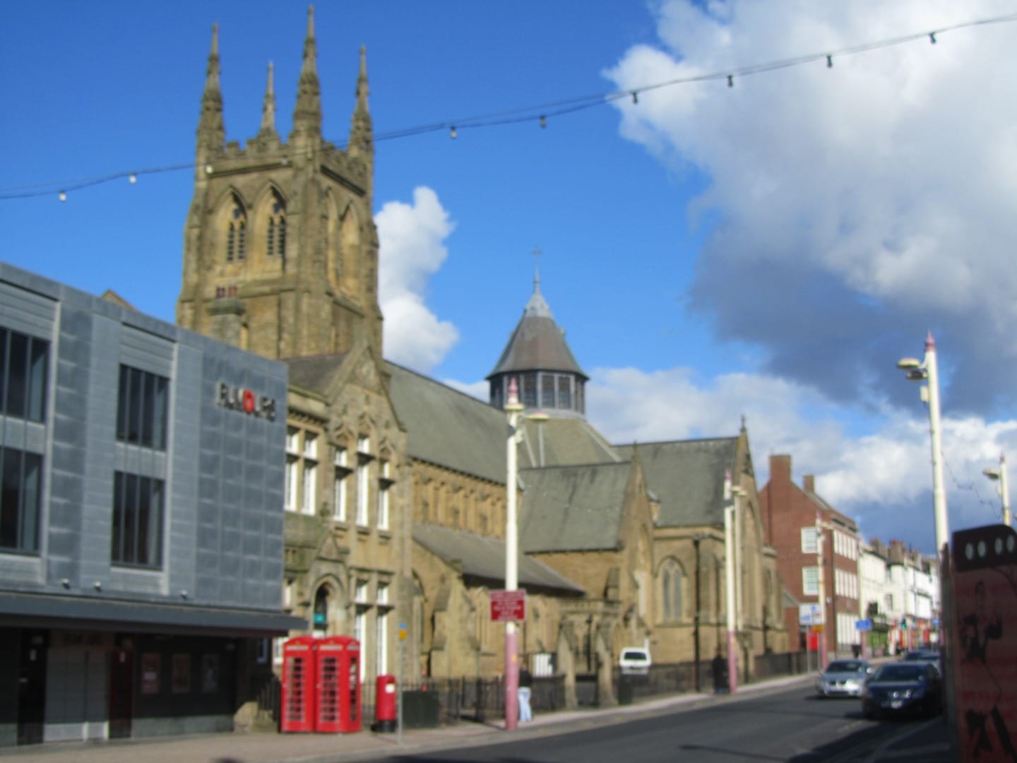 Traces of Blackpool's Past in Church on Talbot Road Blackpool