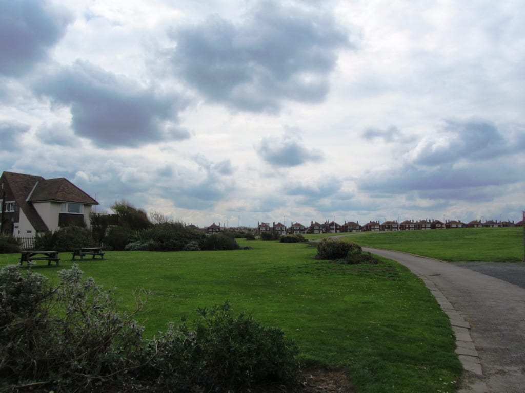 Anchorsholme Park Blackpool before construction projects