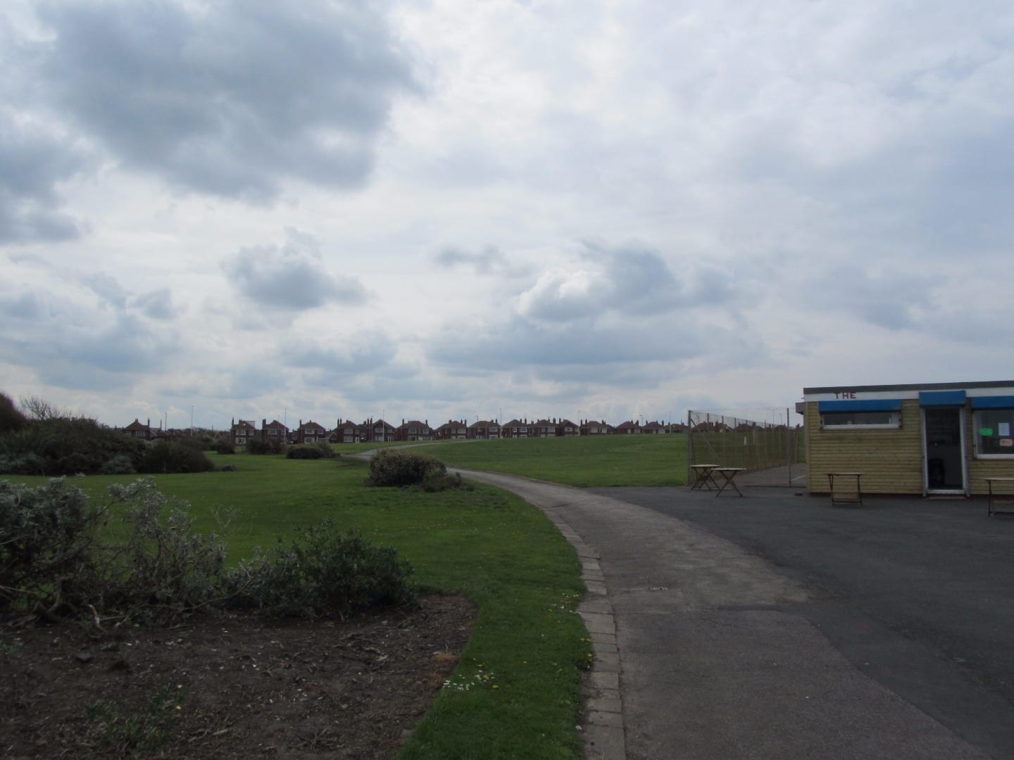 Anchorsholme Park Blackpool before construction projects