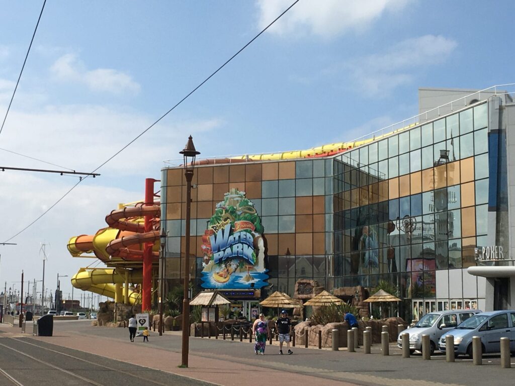 Sandcastle Waterpark at Blackpool South Shore