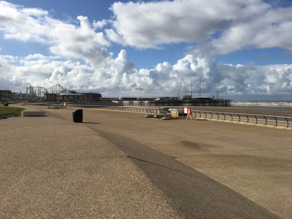 Waterloo Headland at Blackpool South Shore