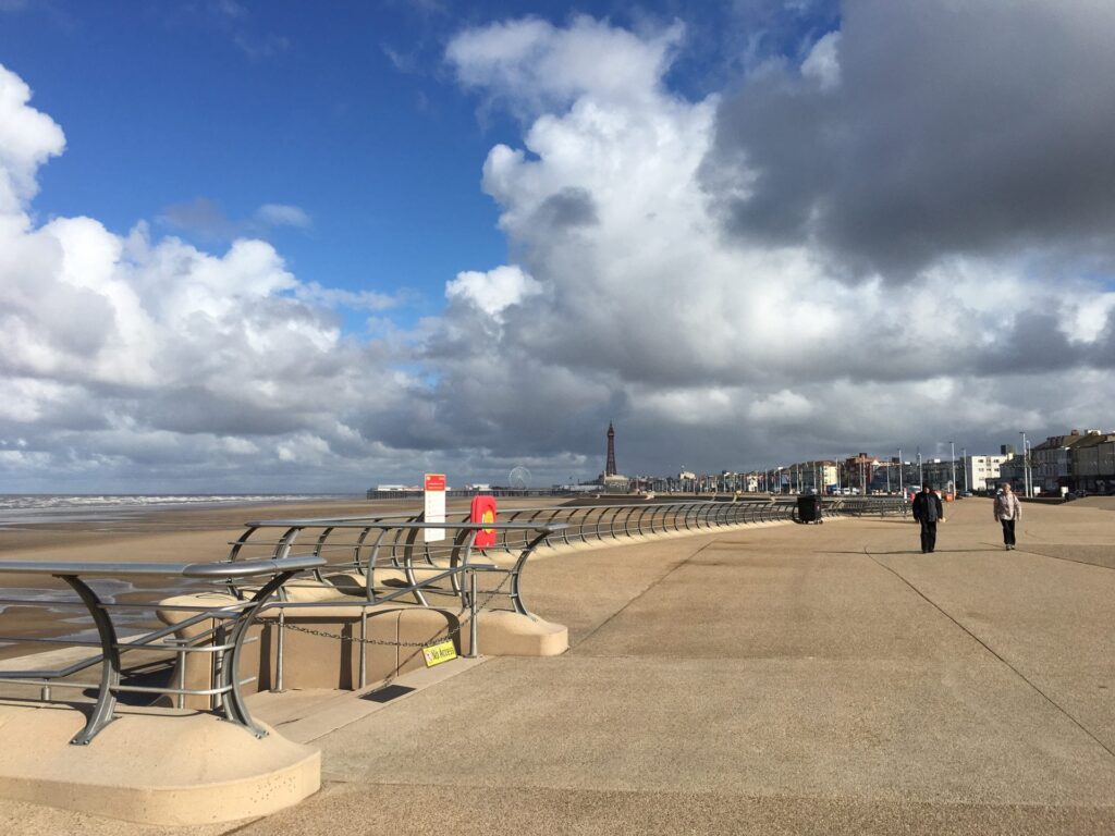 Waterloo Headland at Blackpool South Shore