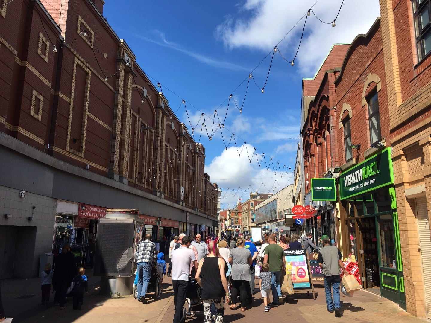 Map Of Blackpool Town Centre