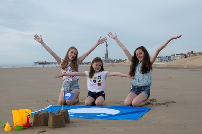 Blue Flag for Blackpool Beach in 2017