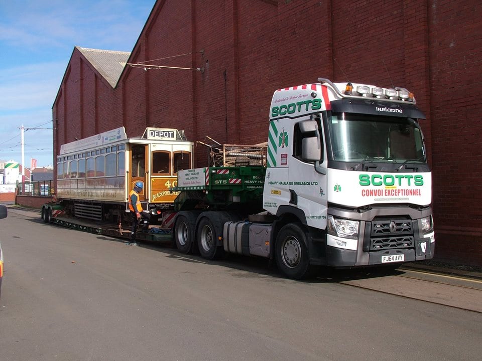 History of Heritage Tram Box Car 40 - Live Blackpool