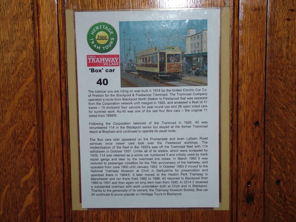 Box Car 40 historical information