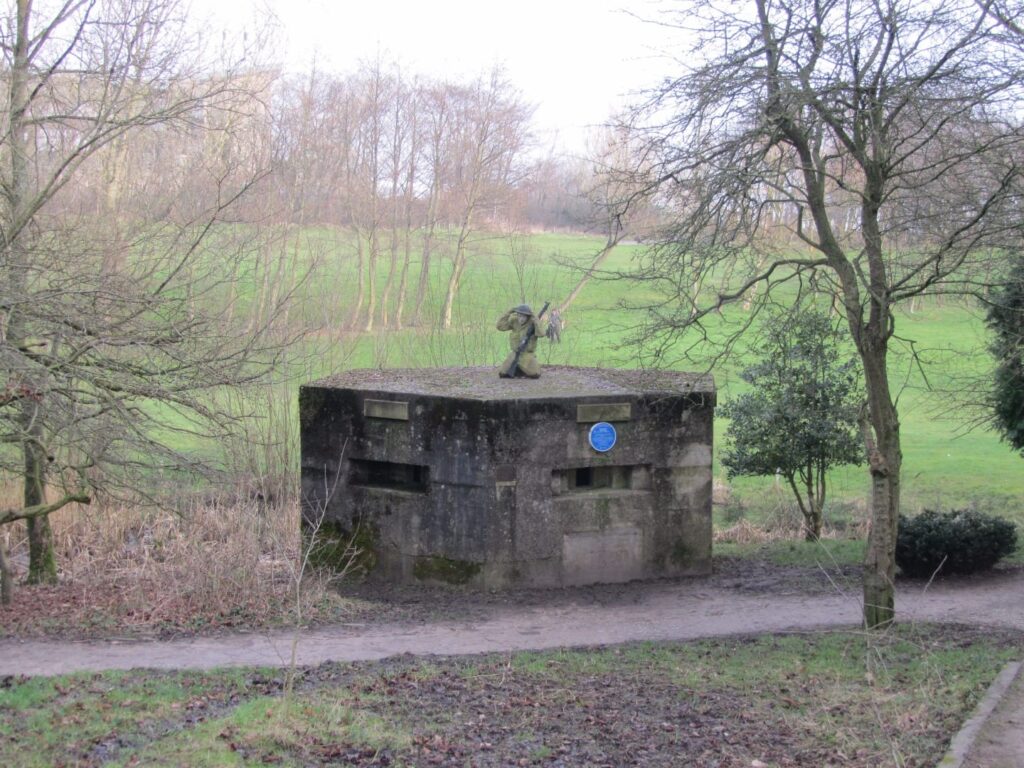 World War II Pillbox in Salisbury Woodlands