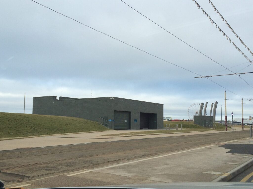 United Utilities Pumping Station at Blackpool South Shore