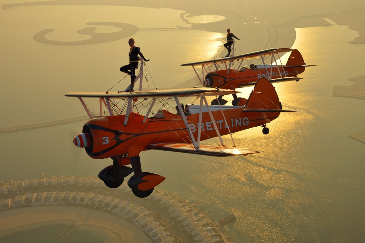 Wingwalkers Wingwalkers at Blackpool Airshow