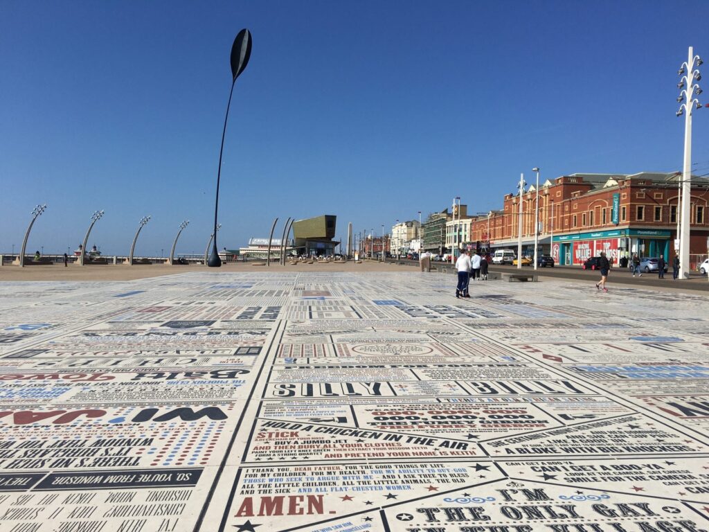 Look around Blackpool Central Beach & Tower Festival Headland