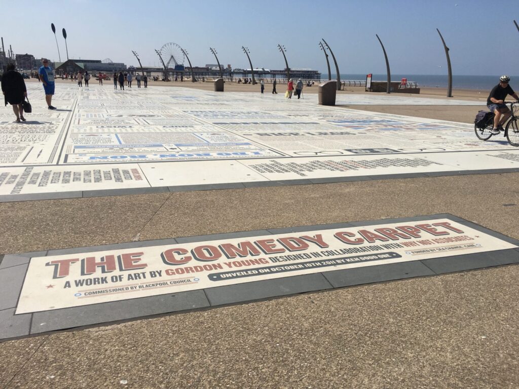 The Comedy Carpet, Blackpool Tower Festival Headland