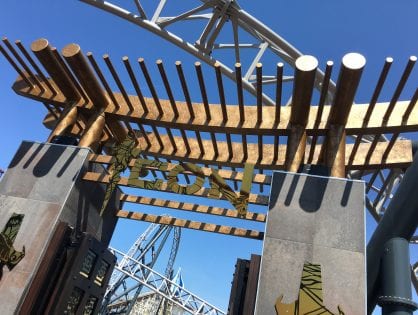 Launch of ICON the new Rollercoaster at Blackpool Pleasure Beach