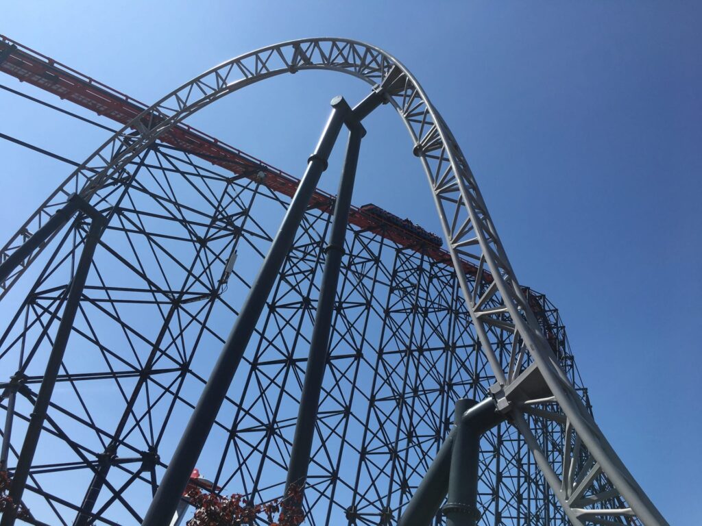 ICON,the new Rollercoaster at Blackpool Pleasure Beach