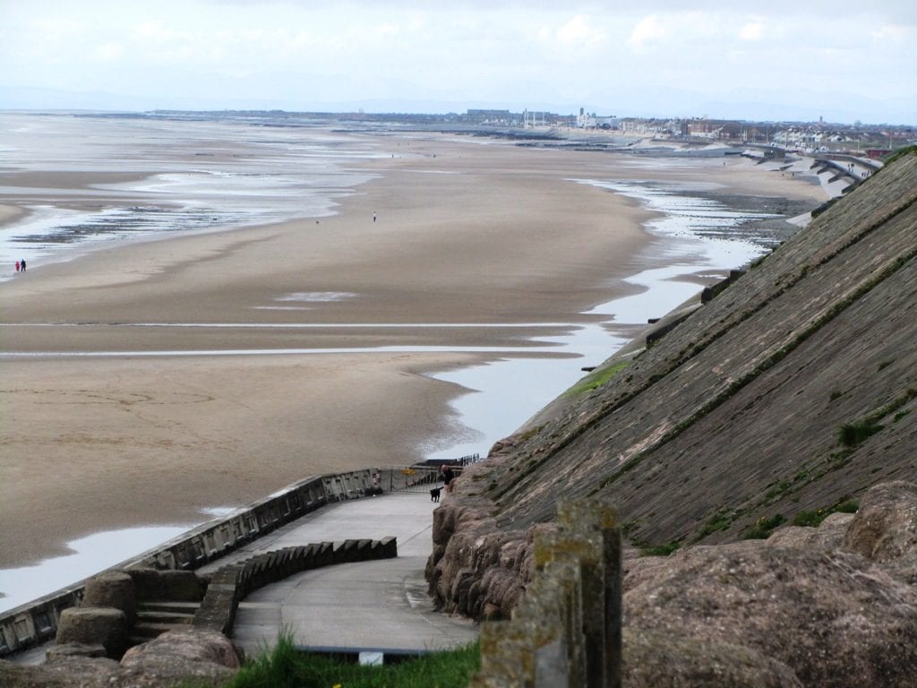 Blackpool North Shore: Cliffs at Bispham