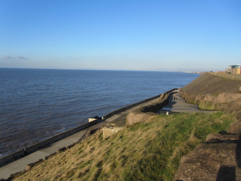 Blackpool North Shore: Cliffs at Bispham