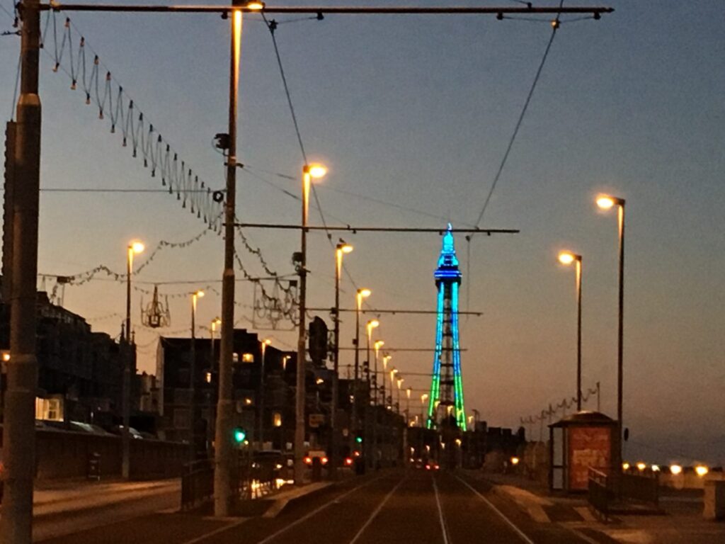 Blackpool Tower, Blackpool Christmas Lights Switch On