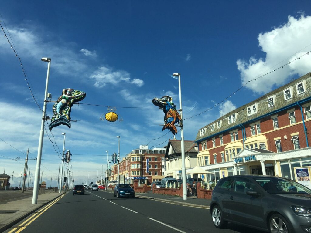Large hotels at North Shore. Places to stay in Blackpool