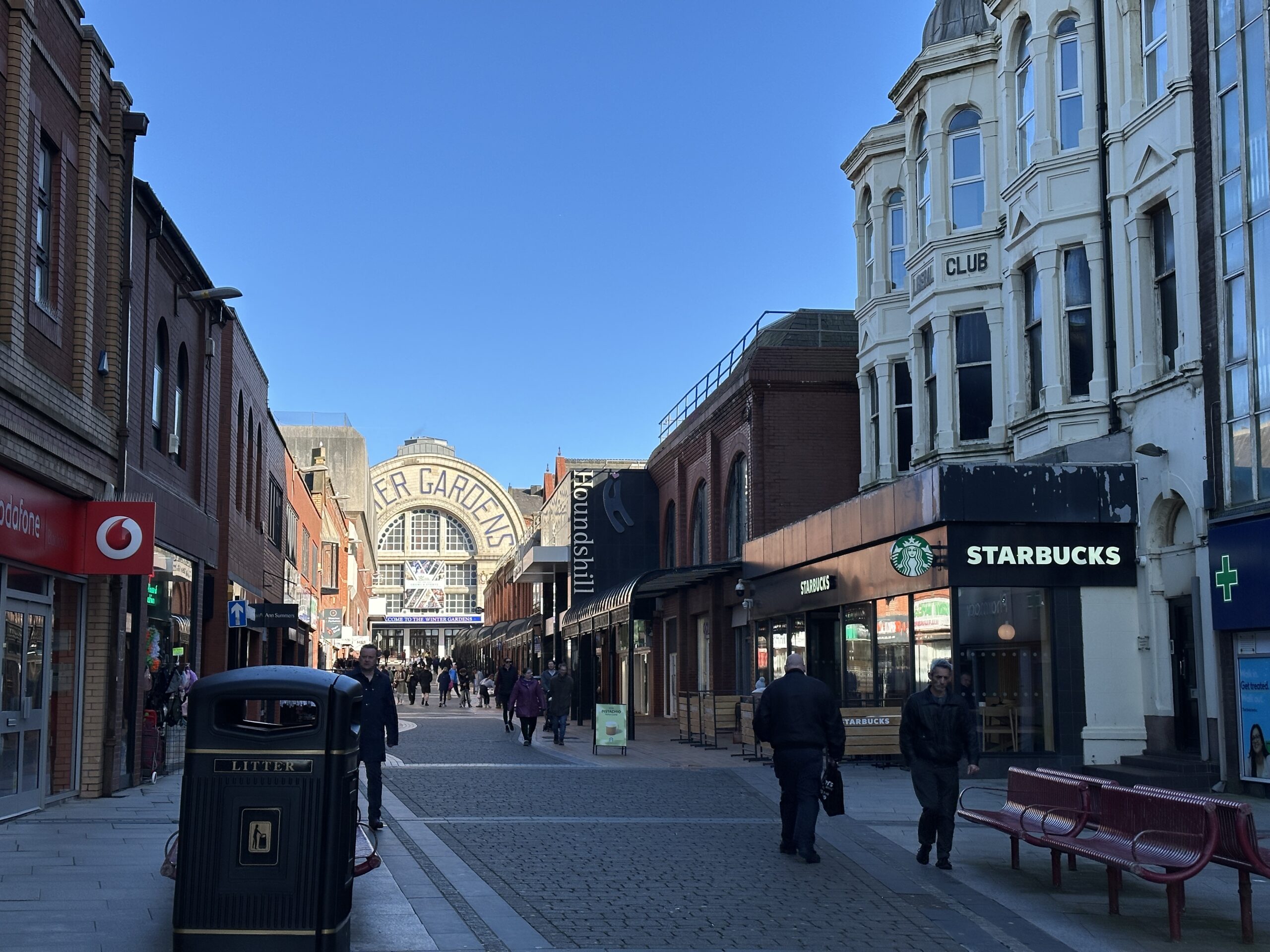 Victoria Street Blackpool town centre