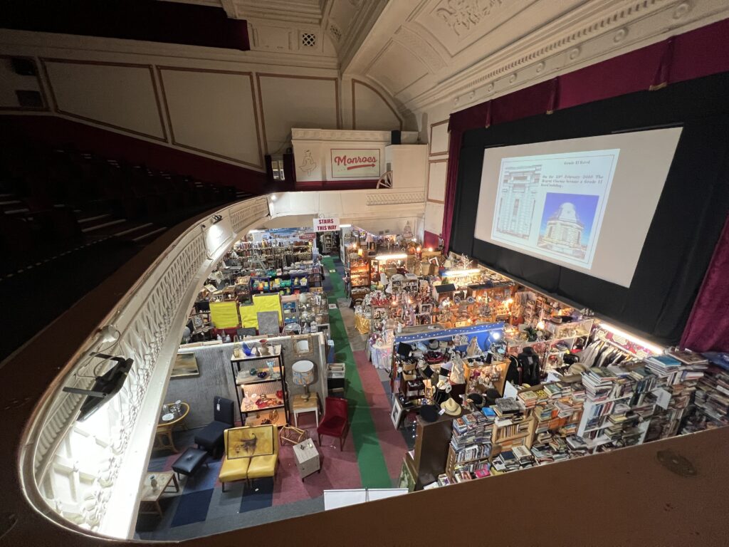 50+ stalls housed in a converted 1920's cinema