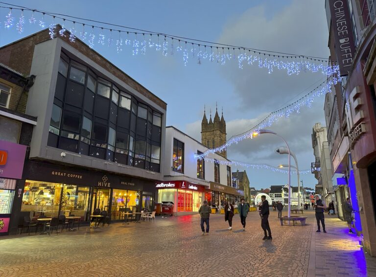 Church Street at Christmas