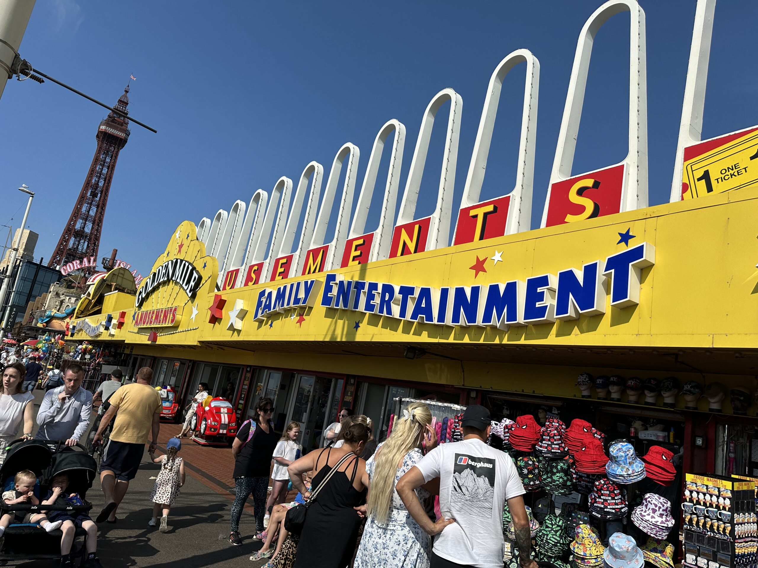 Blackpool Gift Shops • souvenir shopping with Live Blackpool