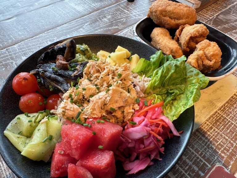 Buddha Bowl and Dumplings