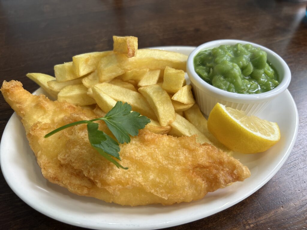 Delicious food at Lily's Traditional Fish and Chips