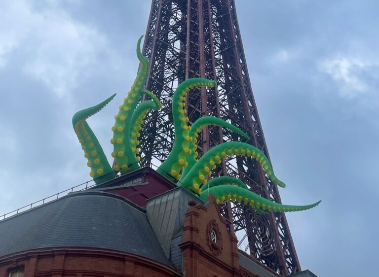 Invasion taking over the Tower last year! Photo: VisitBlackpool