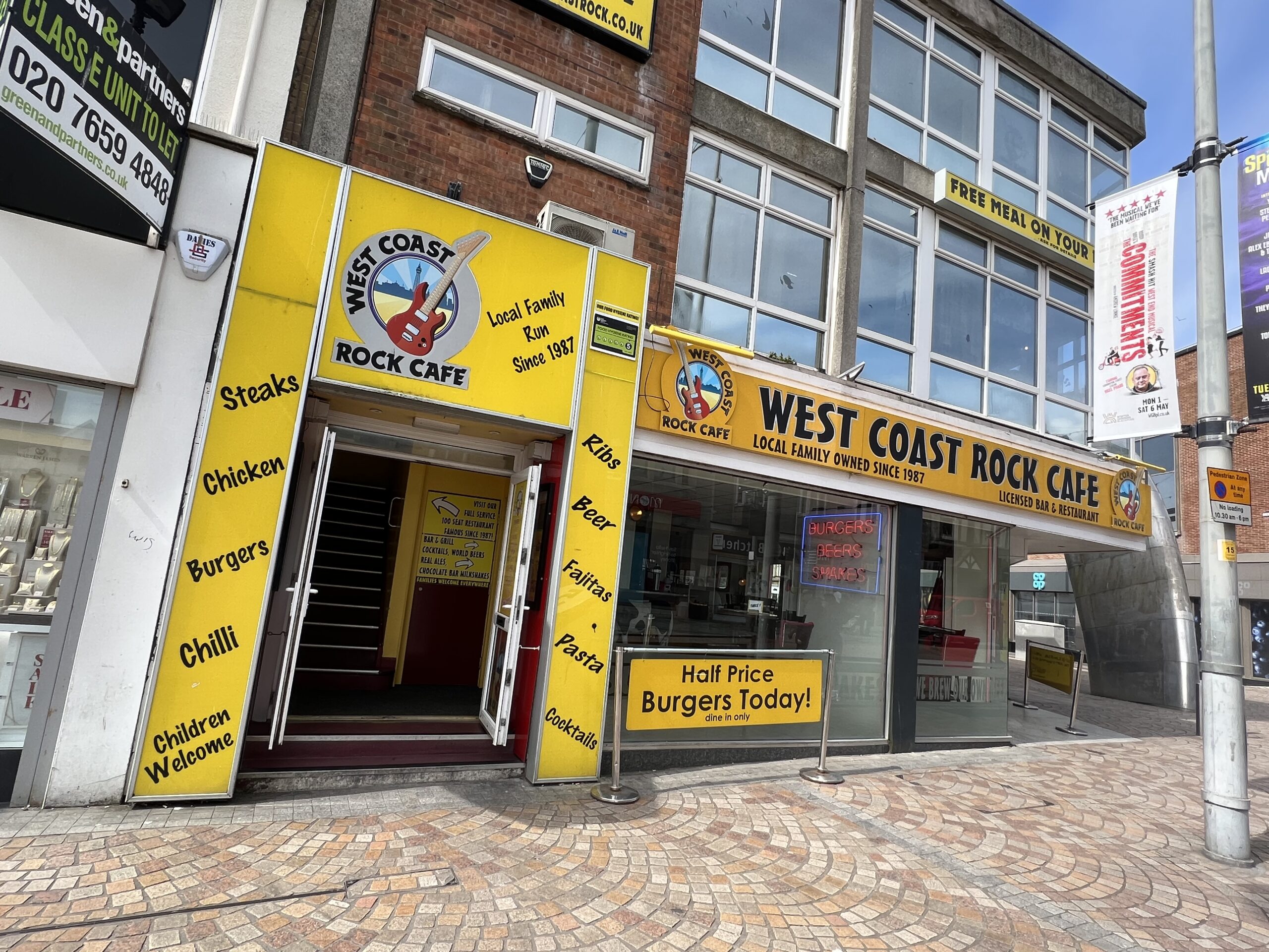 West Coast Rock Cafe Blackpool