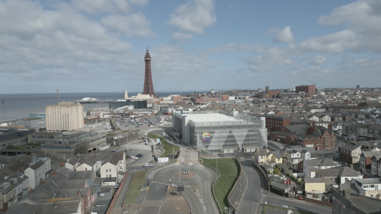 Aerial view of Blackpool Central. Photo: Blackpool Council