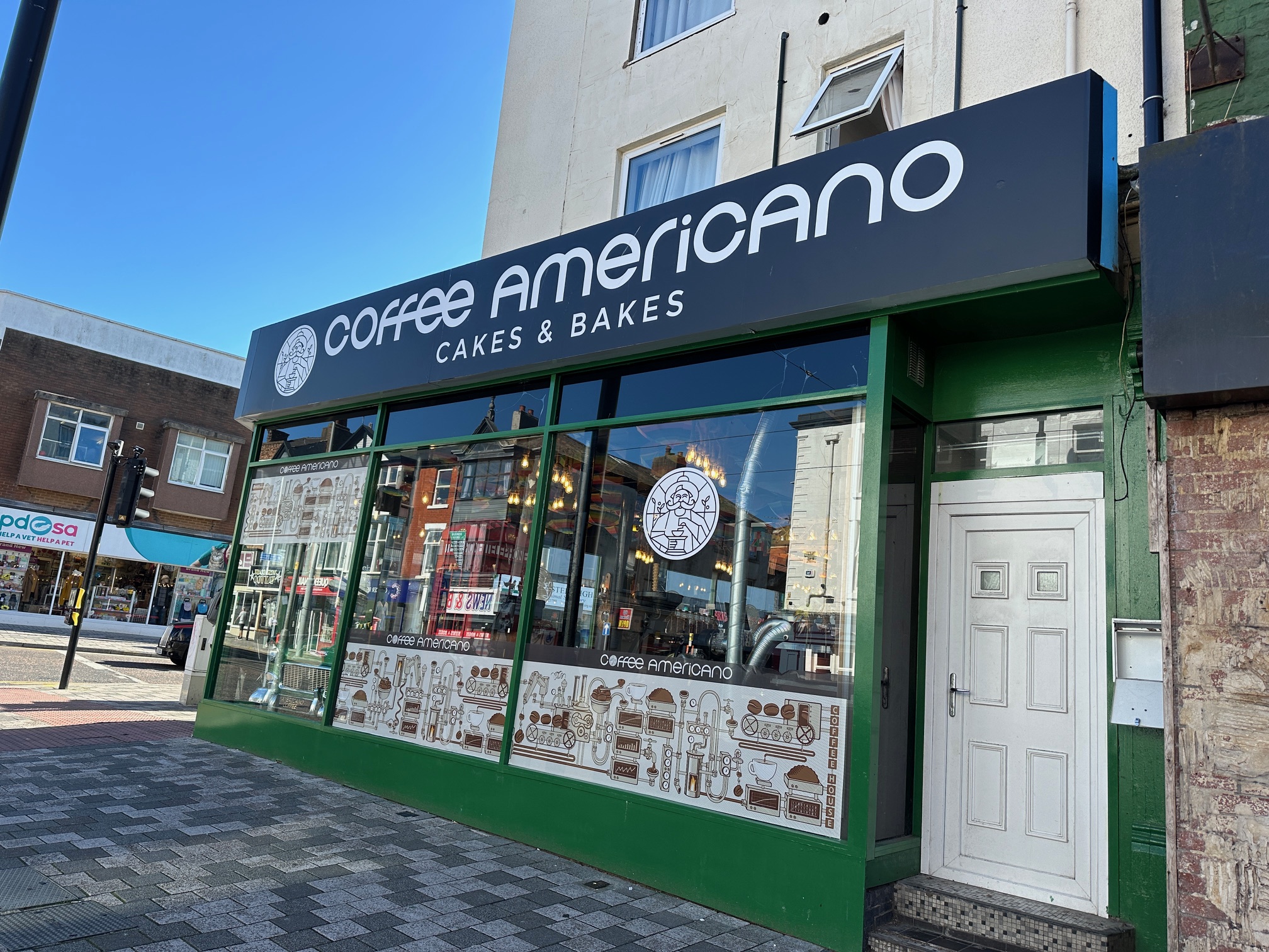 Coffee Americano at Talbot Road/Abingdon Street Blackpool