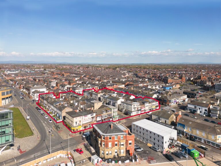 Aerial photo showing the extent of the Multiversity site